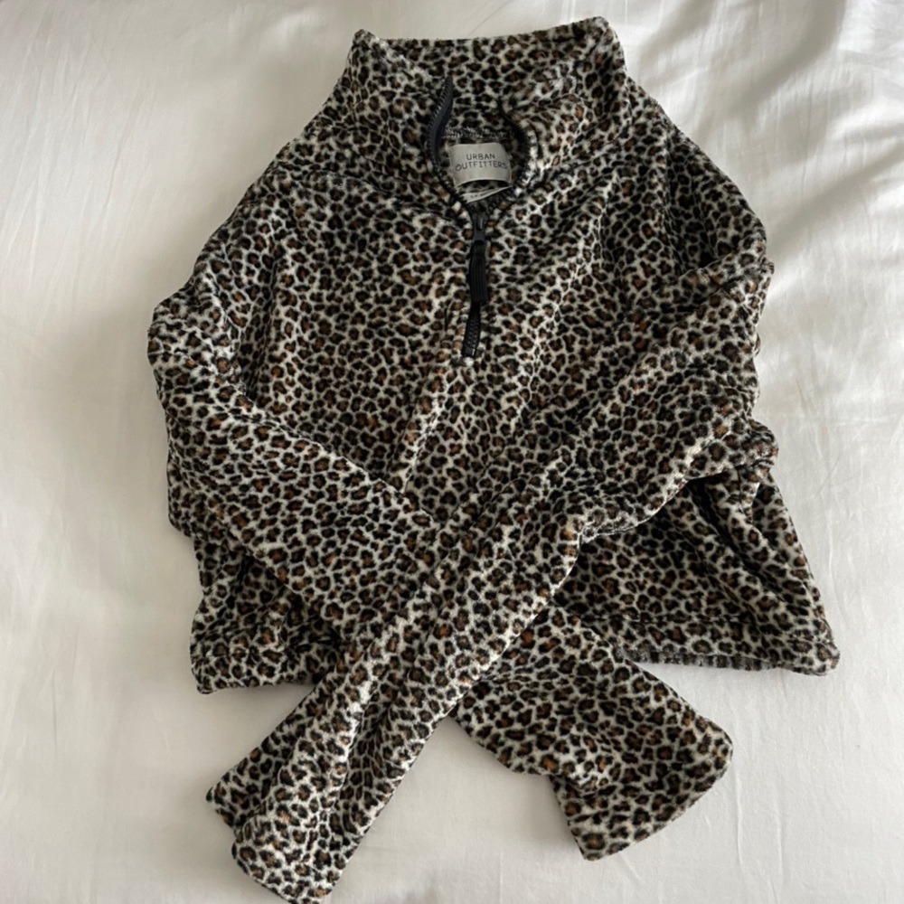 Urban outfitters quarter zip jacket